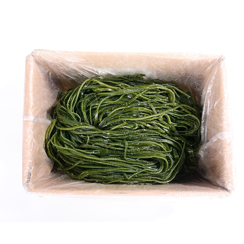 荣成海带丝盐渍5斤箱装半干货厚特产野生新鲜出口非特级昆布_虎窝淘