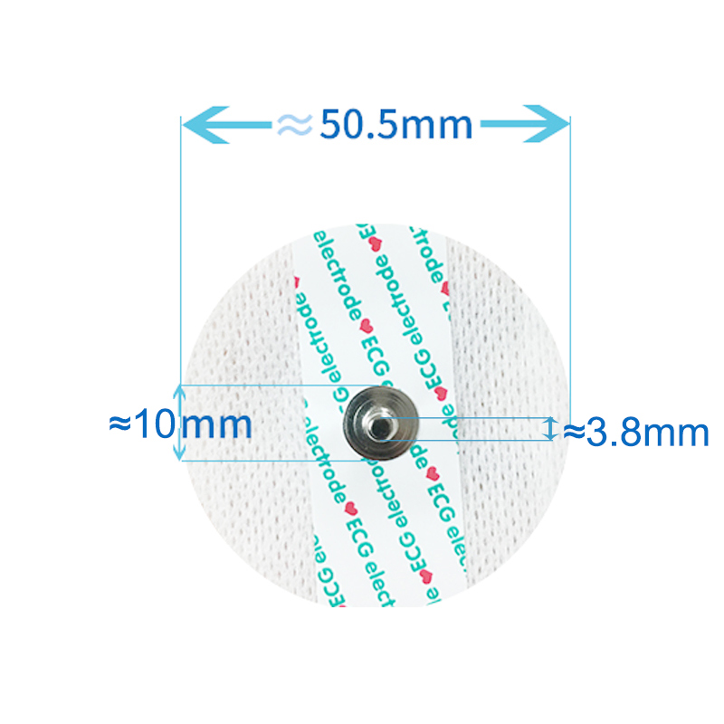 一次性使用心电电极片扣式贴片适合心电图机心电检测仪心电监护仪-图0