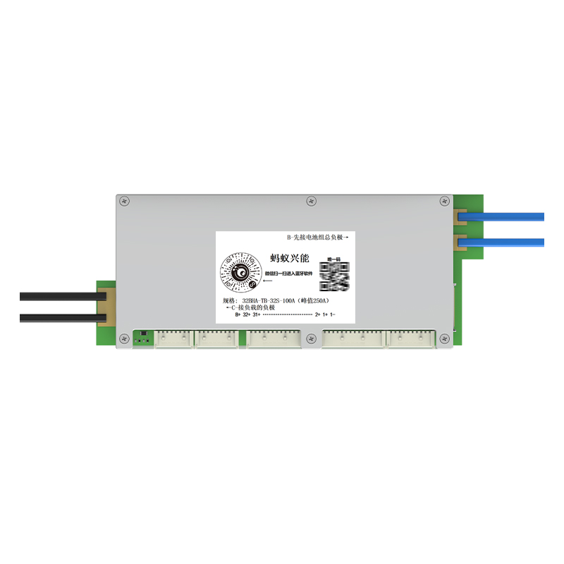 蚂蚁保护板32串300a24S三元锂电池电动车60v72v磷酸铁锂带均衡bms-图3