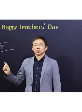张朝阳海报企业文化大尺寸壁纸卧室房间贴纸励志书房间自粘墙贴画