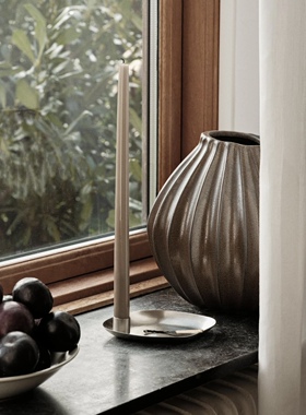 丹麦Broste｜Wide系列花器丹麦球高级感客厅玄关花瓶入户摆件