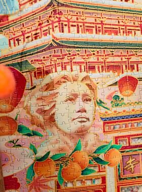 拼图AR1片长沙城市旅游地
