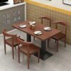 Economy restaurant snack tables and chairs