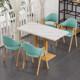 Simple milk tea snack table, chair, card seat and sofa combination