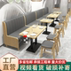 Solid wood dining tables and chairs, cost-effective, simple, thick material