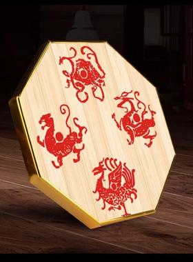 八卦镜凸镜纯铜家居九宫太极门乔迁凹镜挂件客厅装饰店