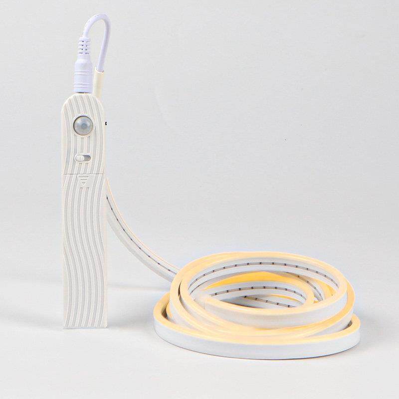 充电感应灯带免布线自粘无线人体氛围灯条免接线床底窗帘盒电池款,淘宝优惠券,粉丝福利购,淘宝优惠卷