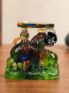 宋韶光2025蛇年吉祥物属牛[太平有象]吊坠摆件宋绍光招财琉璃装饰