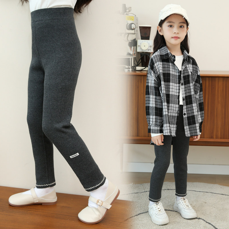 2025新款儿童加绒打底裤春秋冬款薄绒女童长裤子一体绒大童装女孩,淘宝优惠券,粉丝福利购,淘宝优惠卷