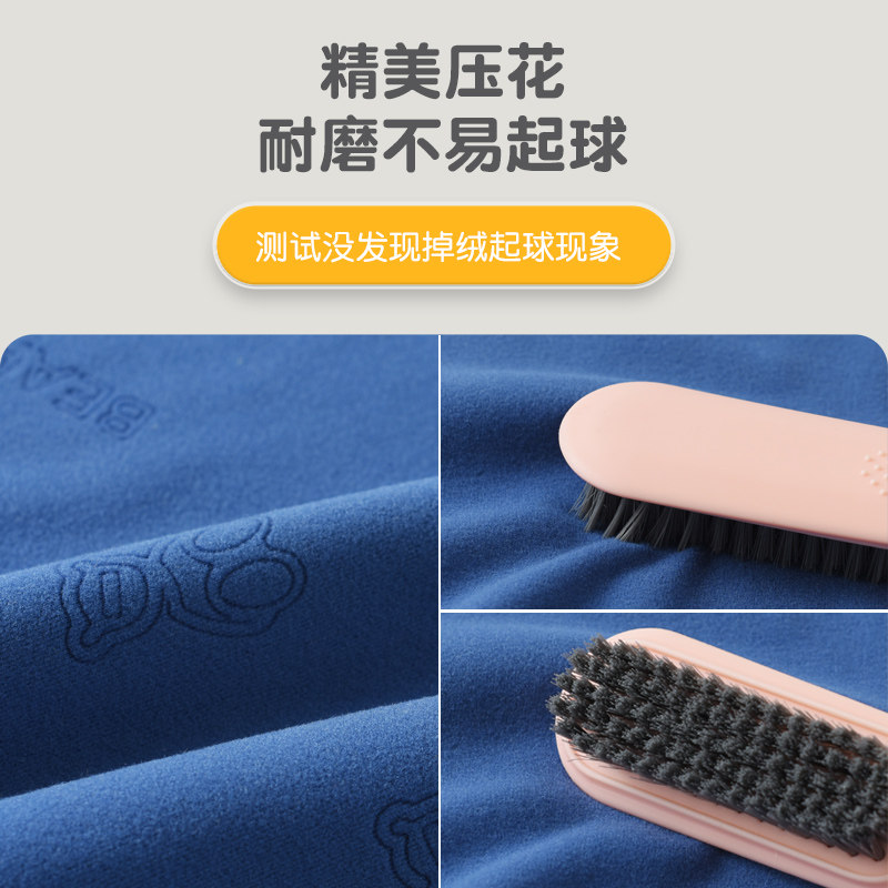儿童秋衣男童保暖无痕中大童睡衣 北极绒哈易内衣套装