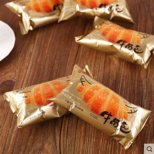 味出道牛角包720g整箱早代餐食品手撕口袋小软面包糕点心零食特产 - 图0