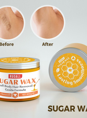 Waxing Kit Hair Removal Gel sugar wax全身腋下干净蜜蜡脱毛膏