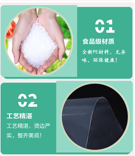 自封袋可写字密封袋PE袋5*7*11丝高品质珠宝专用饰品袋胶袋封口袋 - 图1