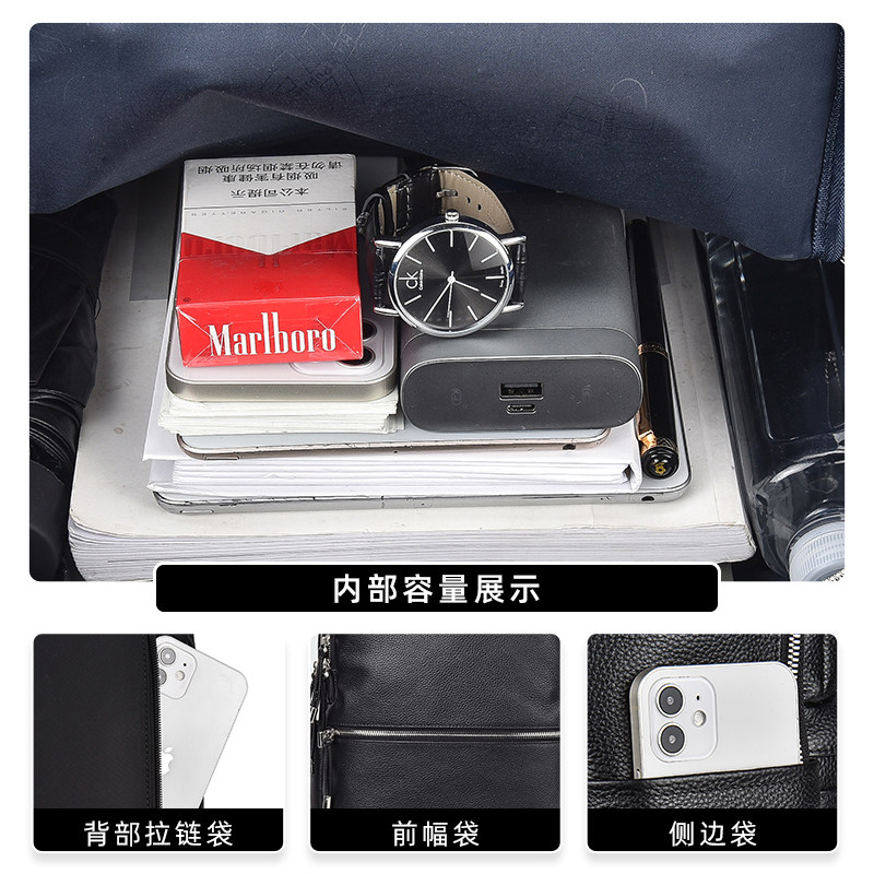 暇步士双肩包男士休闲 暇步士三威双肩背包