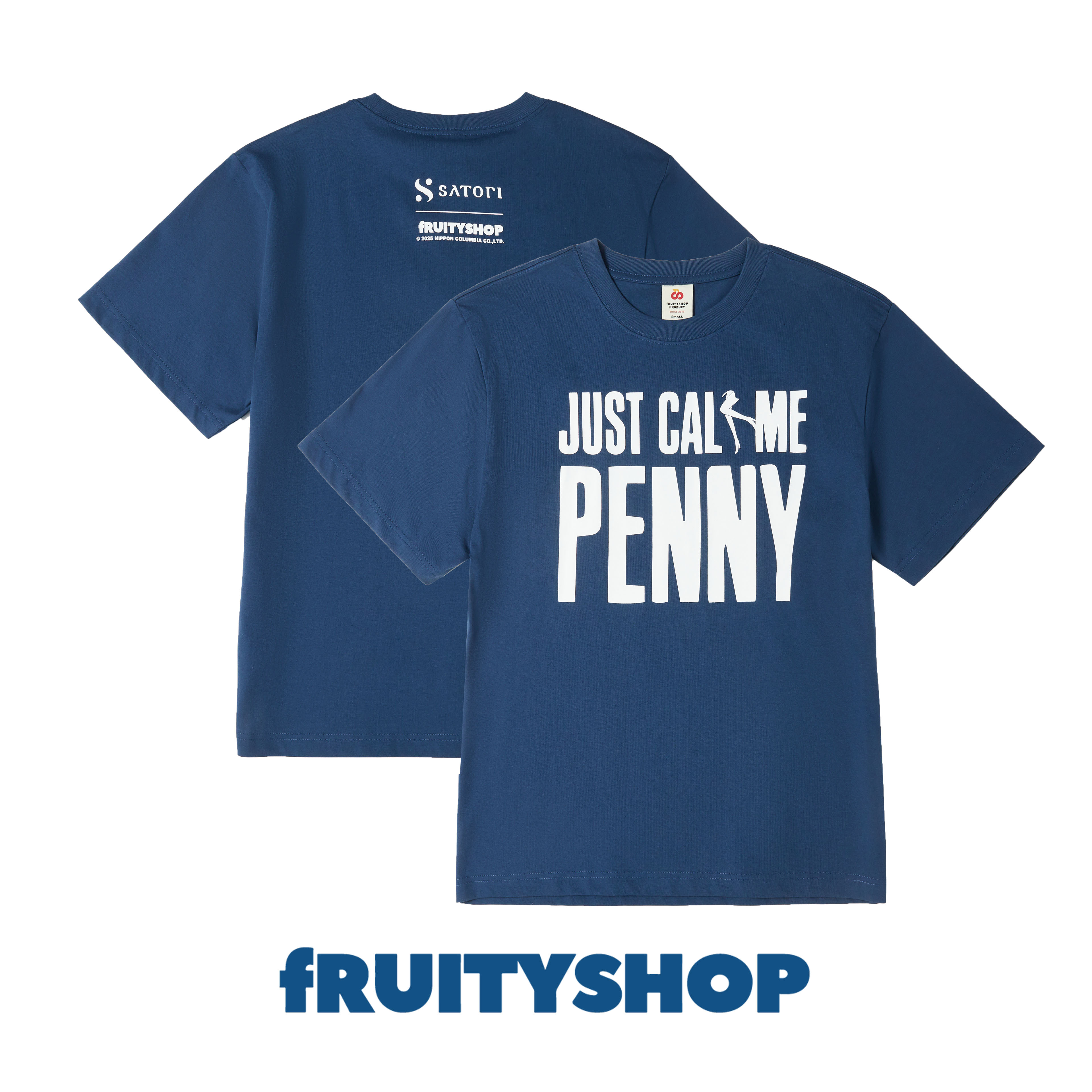 fRUITYSHOP｜当山瞳当山ひとみ JustCallMePenny2025巡演短袖T恤 - 图1