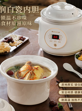 志高紫砂全自动电炖锅宝宝辅食