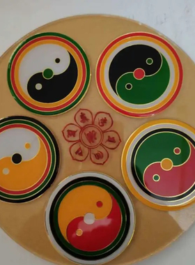 23厘米五龙镇太极标牌万字牌八卦牌定制量大从优