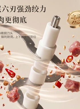 malata万利达绞肉机和面机多功能