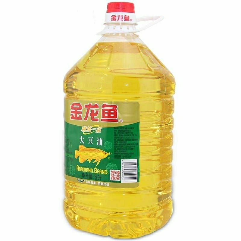 2023年金龙鱼精炼一级大豆油5L×4桶发货精选食用油-图1