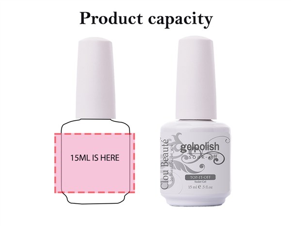 Top Coat Base Coat Shiny Gel Nail Polish UV quality Glaze - 图1