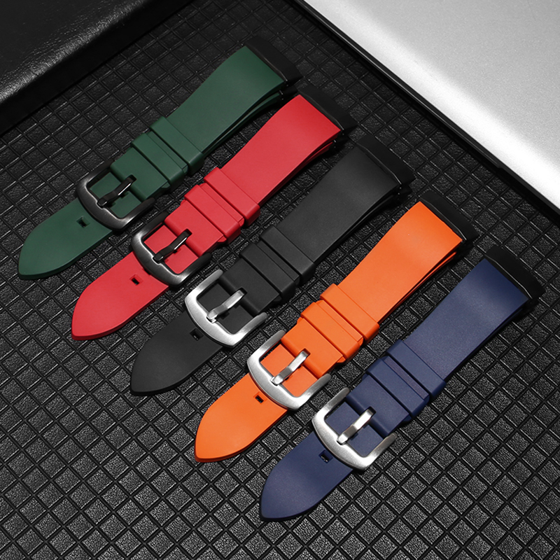 适配卡西欧小方块改装GBD-200UU-1DR/9 GBD-200SM-1A氟橡胶手表带 - 图0