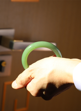 碧玉手镯天然加工料子干净品质