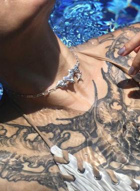 爆款嘻哈ins时尚情侣饰品不锈钢