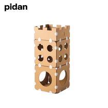 pidan cat climbing boxkitty cat castle cat villa corrugated paper cat house cat house cat nest toy 15 pieces