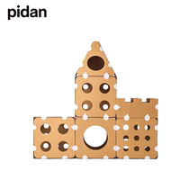 pidan cat climbing boxkitty cat castle cat villa corrugated paper cat house cat house cat nest toy 29 pieces
