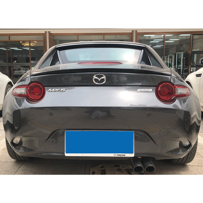 马自达MX5尾翼 ND5RC NC压尾翼Mazda MX-5定风翼 改装PU小尾翼 - 图1