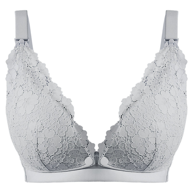 夏季哺乳喂奶怀孕期舒适bra文胸 港模哺乳文胸