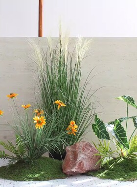 仿真绿植花草植物橱窗装饰