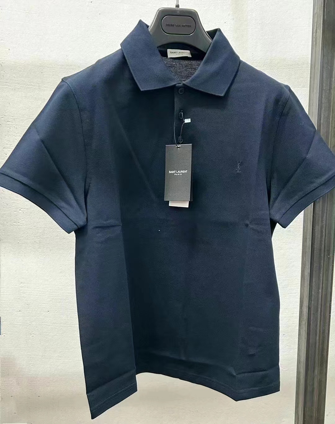 Saint Laurent 男士徽标短袖 POLO衫2024春夏正品代购712300YB2OC - 图3