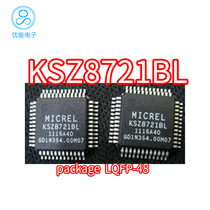 Chip KSZ8721BL package LQFP-48 foot transceiver IC KSZ8721BLI Ethernet