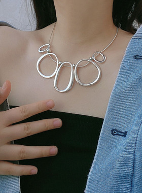 其他合金蛇骨链女项链