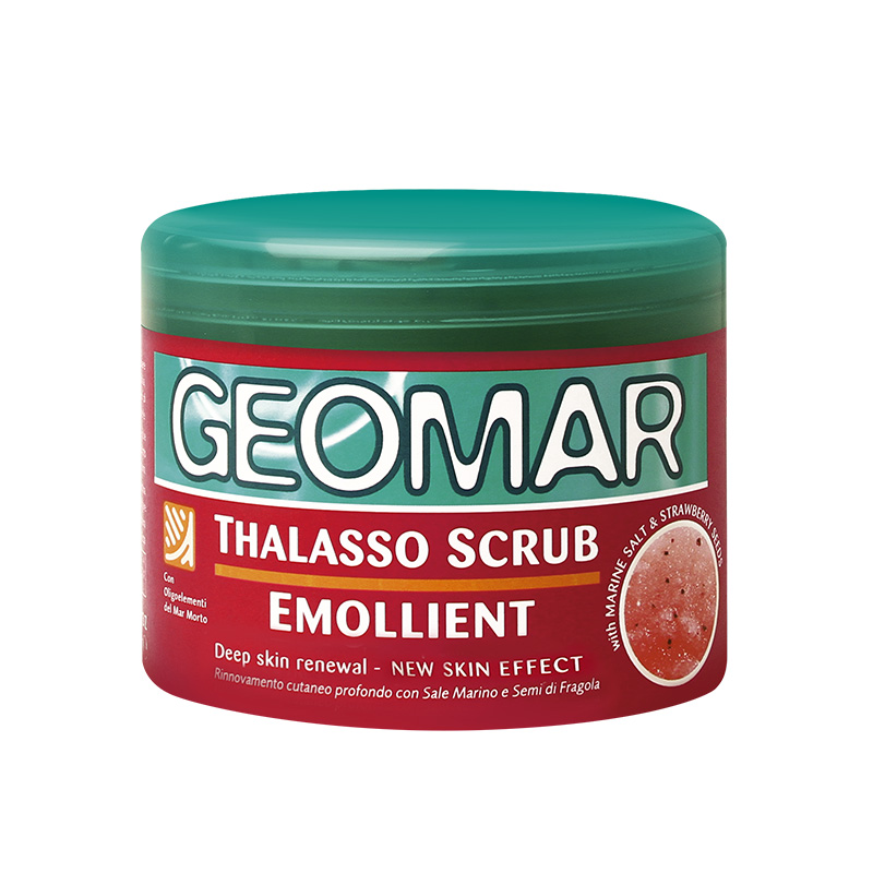 geomar吉儿玛旗舰店geomar吉儿玛草莓味身体磨砂膏女去角质鸡皮滋润海盐吉尔玛300g3