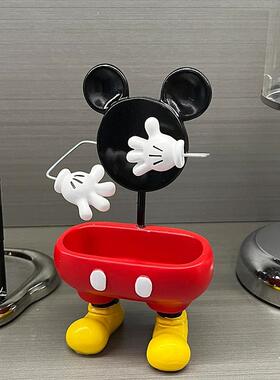 米奇遥控器收纳架置物盒钥