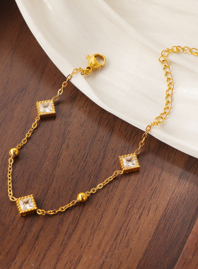 日韩轻奢锆石手链2531