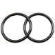 Hydraulic oil seal rubber O-ring black Ding Qing 155 160 165 170 175 180 185*5.7mm