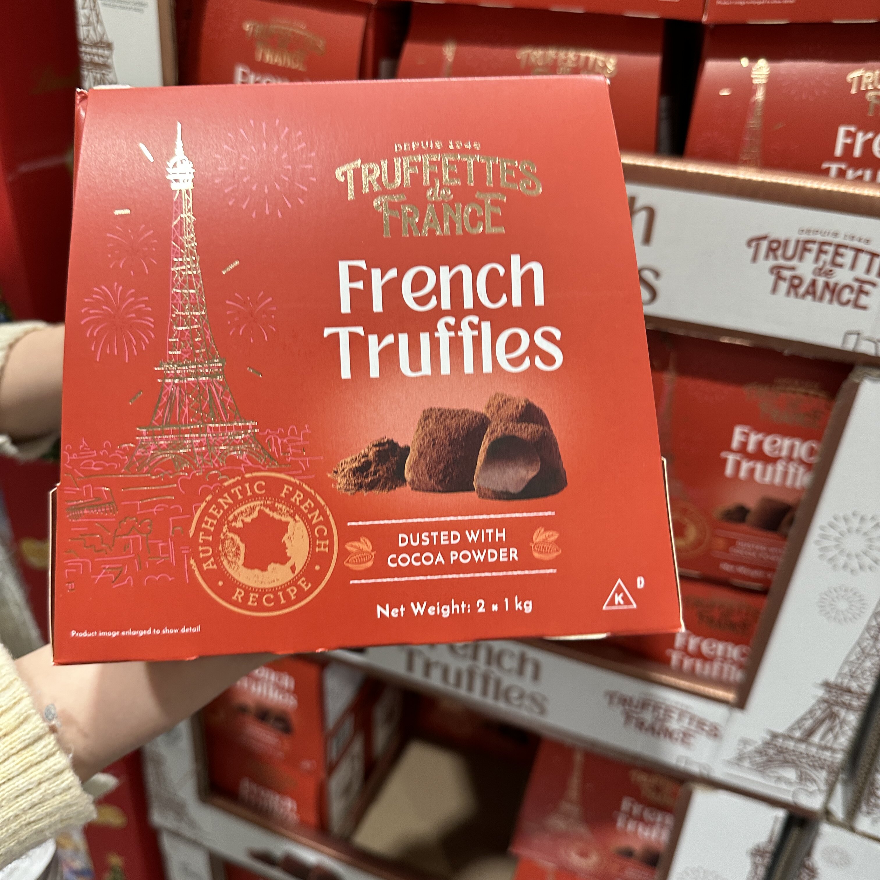 Truffles松露巧克力原味 法国进口网红小零食礼盒包装2kg糖果喜糖 - 图1