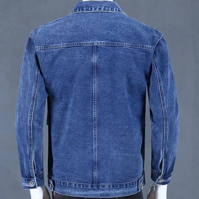 Anti-scald and wear-resistant multi-pocket workwear lapel jacket