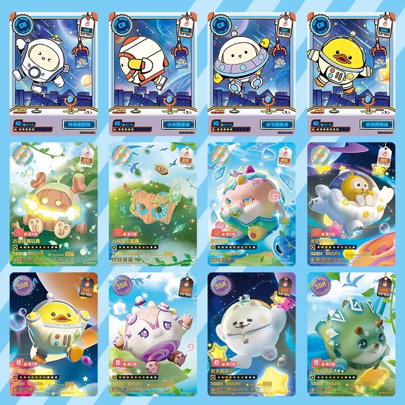蛋仔派对卡片卡游蛋仔派对卡片第三弹潮流包一整盒CR卡包牌玩具周边官方正版