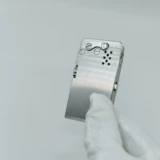 圣哥 Оригинальная элитная механическая ветрозащитная зажигалка из нержавеющей стали на керосине, подарок на день рождения, делается под заказ