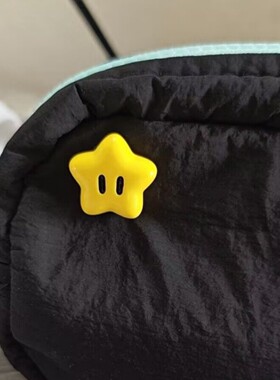 新款可爱卡通星星胸针学生衣服包包装饰围巾笔袋配饰挂件小礼物