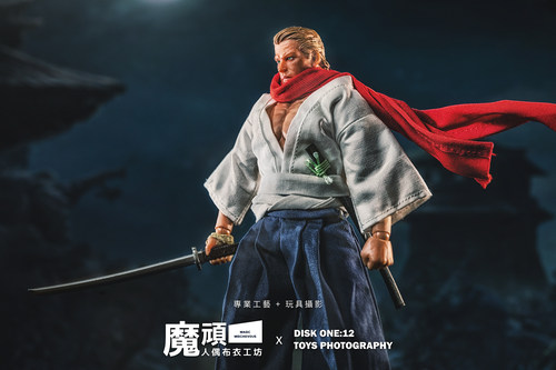 新款6寸1/12兵人衣服装男可动人偶金刚狼武士vtoys素体现货套装 - 图3