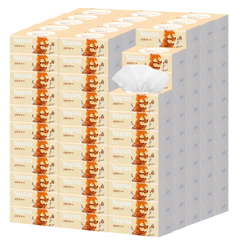 凤竹10包500纯原木抽纸 凤竹抽纸