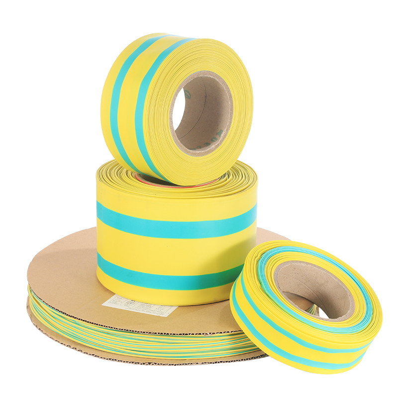 低压黄绿双色热缩管 电工电线加厚绝缘套管接地线标识耐磨收缩管,淘宝优惠券,粉丝福利购,淘宝优惠卷