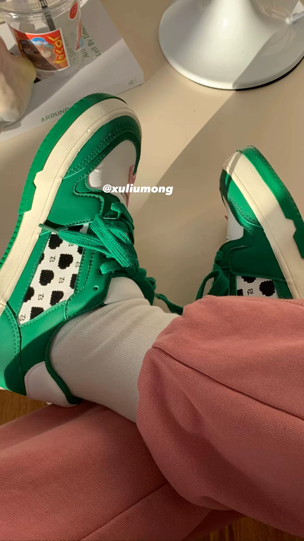 Возрождённая зелёная звёзда доска обувь в стиле Ккитайской retro