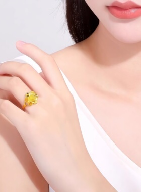 新品简约戒指可调节气质牡丹花戒指女精品富贵花开新娘