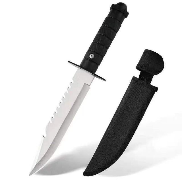 Knife anti -body cold weapon wild survival equipment knife outdoor knife tactical small blade sharp high hardness high -hardness vehicle straight knife